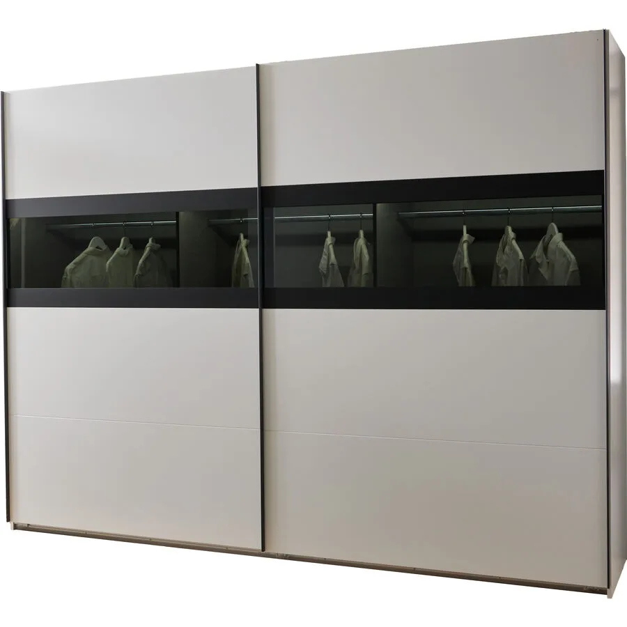 Kleiderschrank Enero weiss Holzwerkstoff B 270 cm