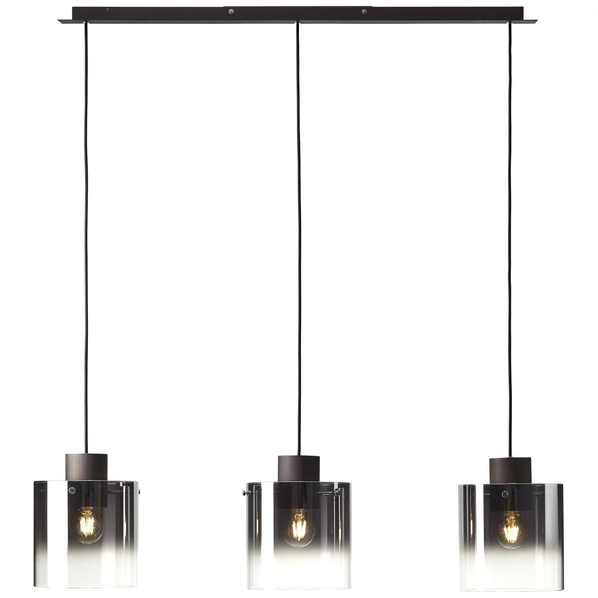 Brilliant - Beth 90cm - Taklampa - Rökfärgad