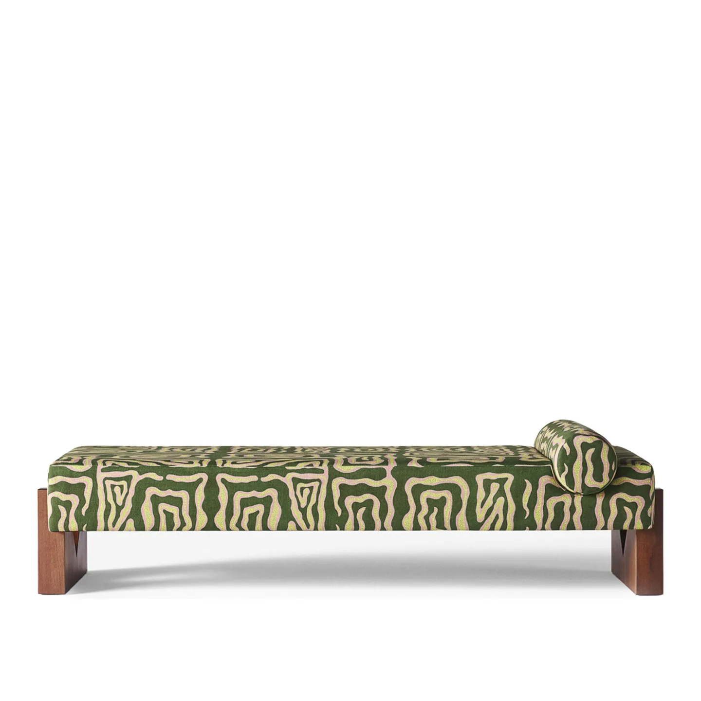 Dusty Deco - V Daybed Beaten Track Green - Dagbäddar - Matthew Williamson - Grön - Linne