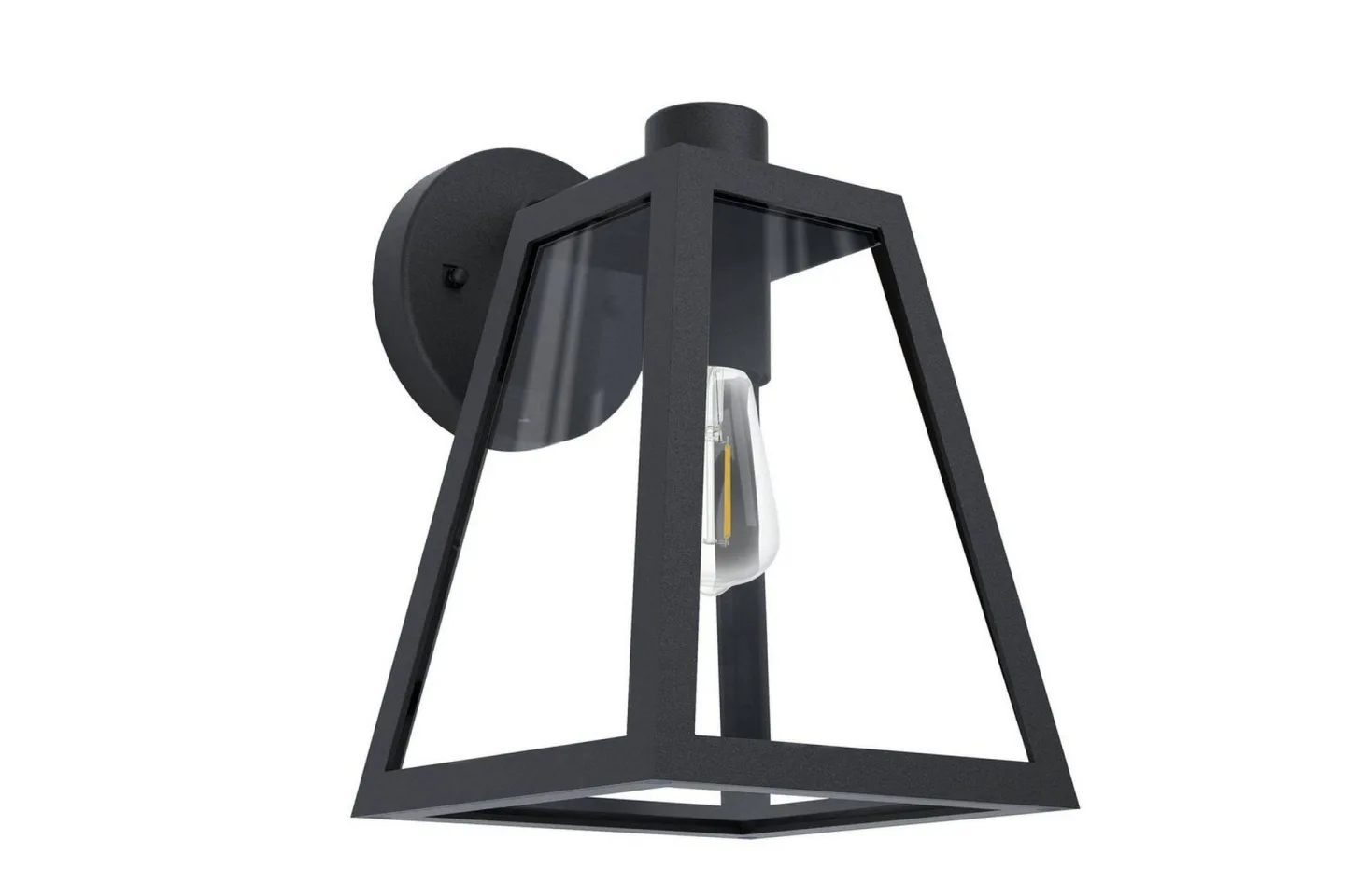 Vägglampa Utebelysning Eglo Mirandola - Svart