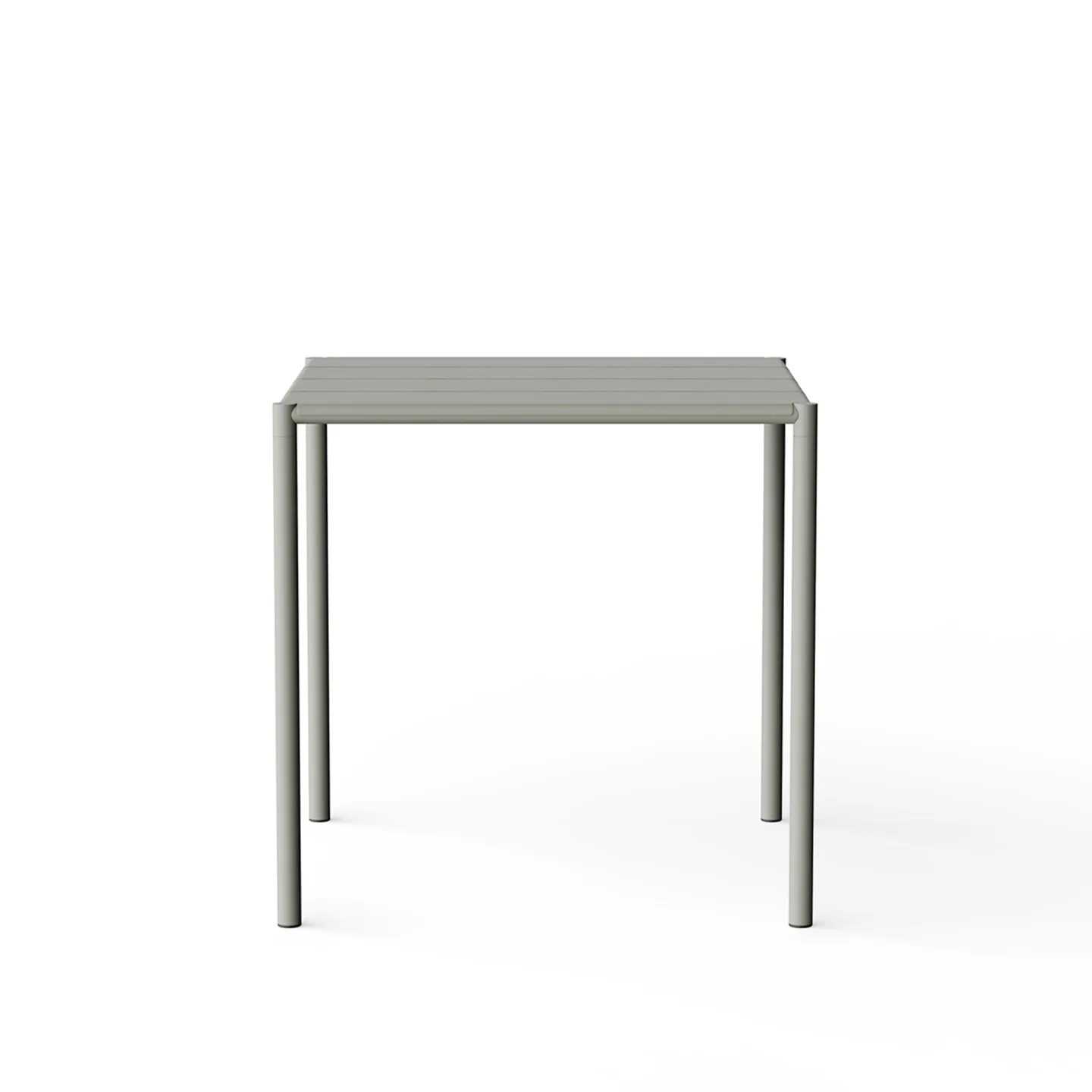 NINE - Sine - Dining Table 755 x 755 Grey - Matbord utomhus - Note Design Studio - Grå - Metall