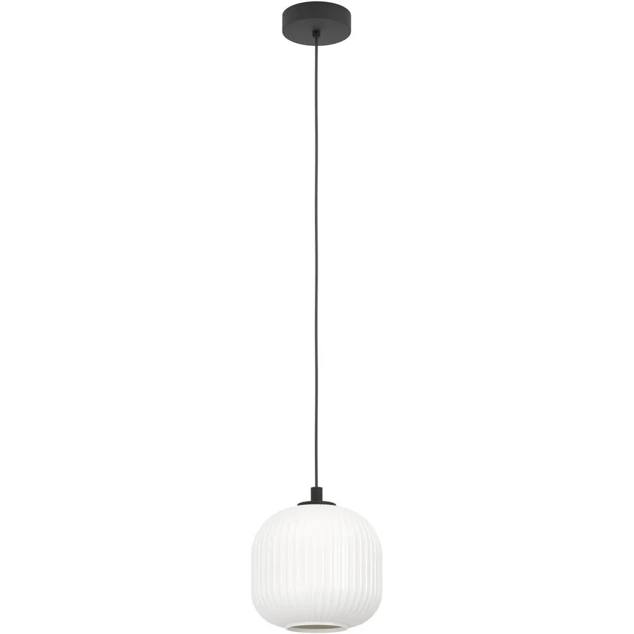 Eglo Pendellampe Mantunalle Schwarz Stahl 110 cm