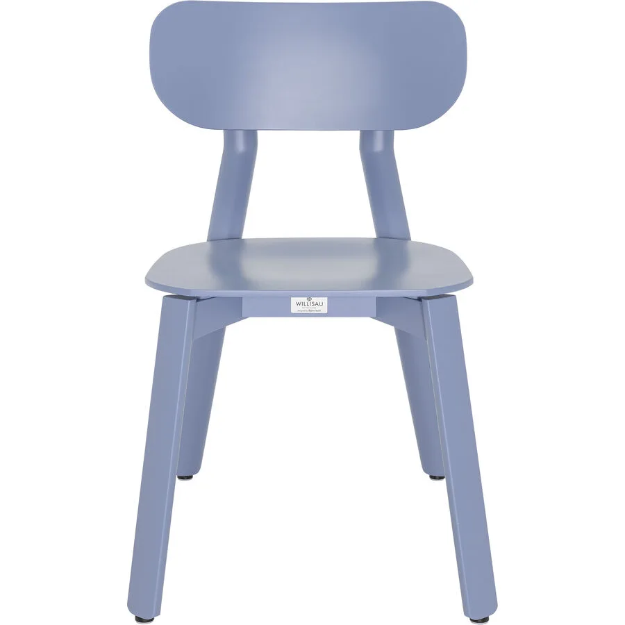 WILLISAU SWITZERLAND Stuhl Willisau Blues Buche taubenblau