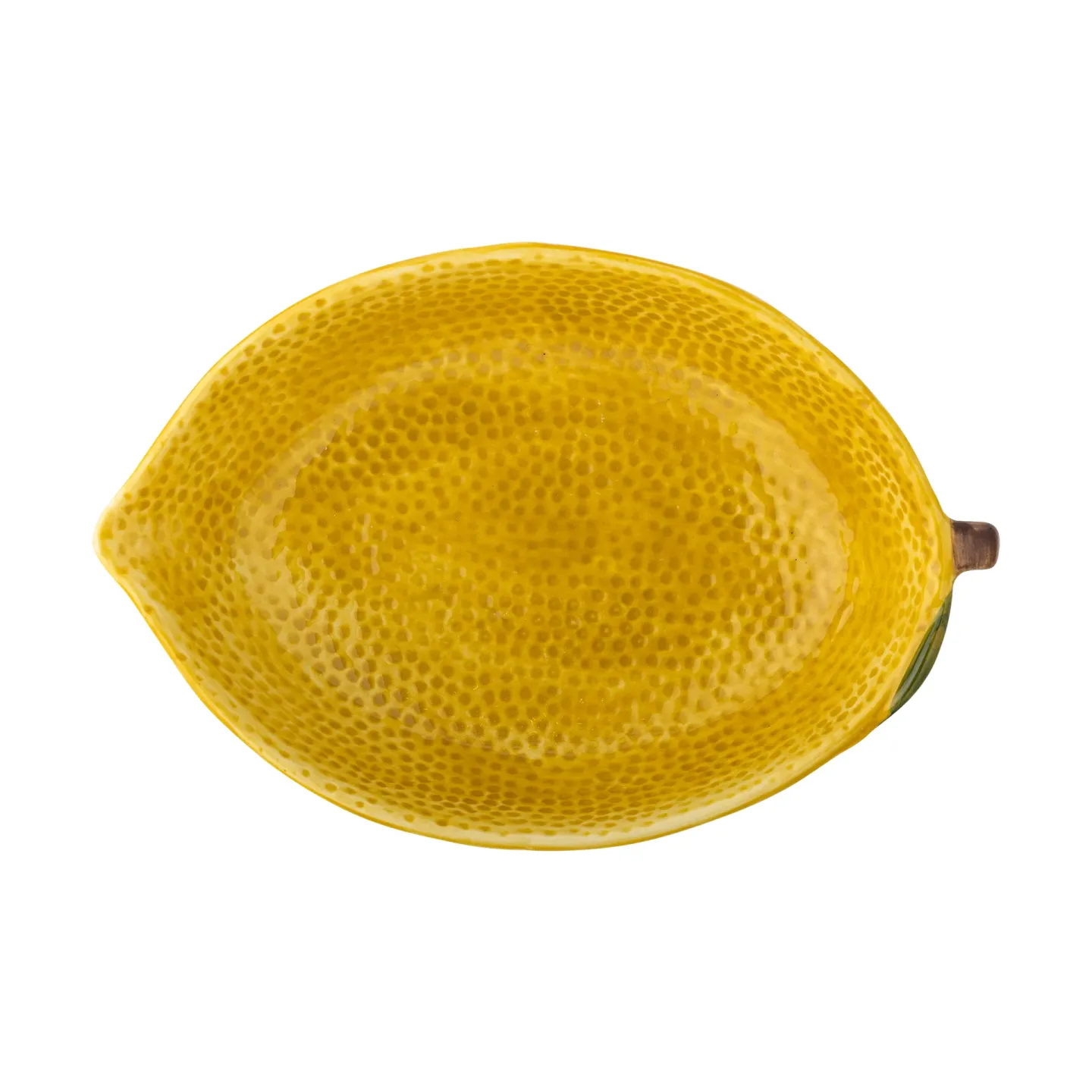 Bloomingville Limone Schale 26x18 cm Gelb