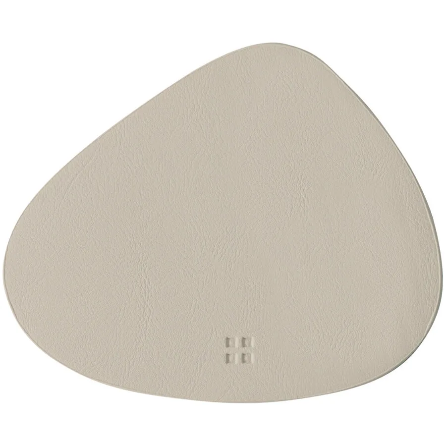 Untersetzer Ambiente sand PVC Eigene Form B 14 cm