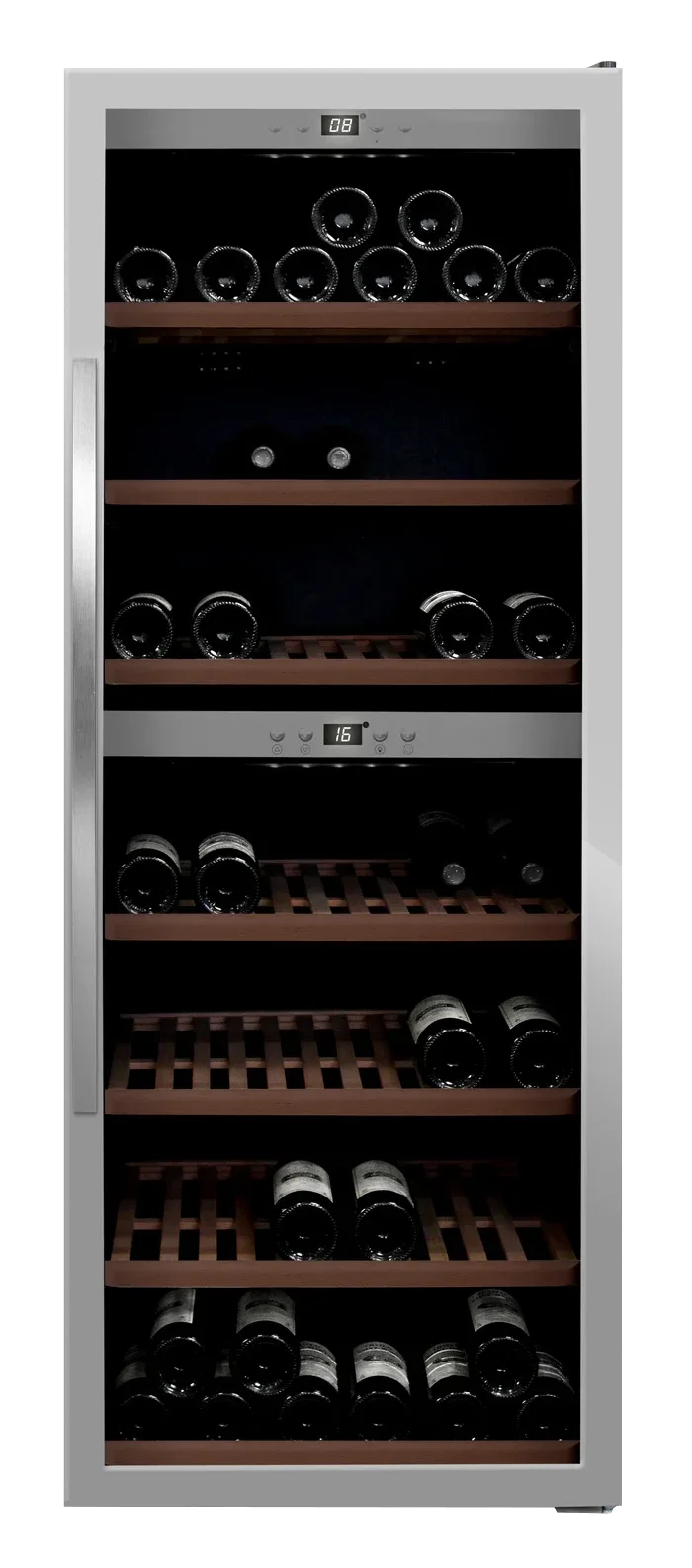 Freistehender Weinkühlschrank - WineExpert 126 Stainless