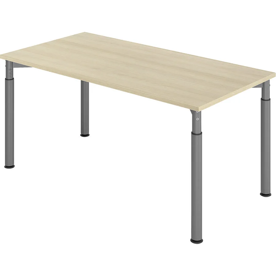 Schreibtisch Office eiche Holzwerkstoff B 160 T 80 cm
