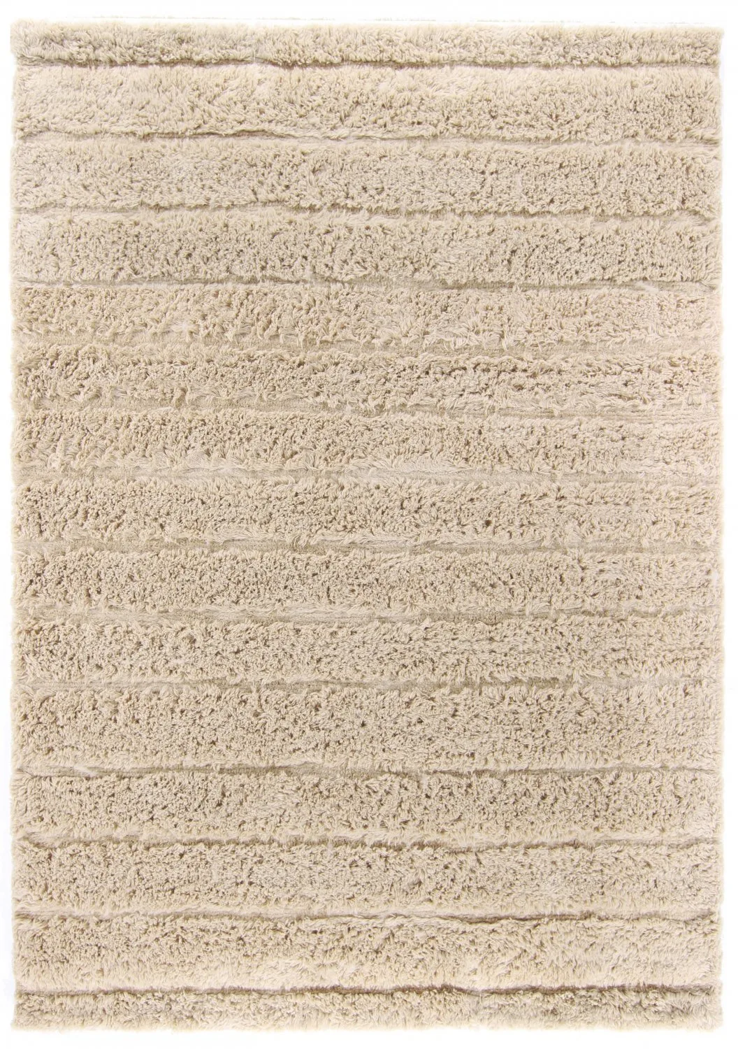 Ullteppe - Delta (offwhite) (Størrelse: 200 x 290 cm)