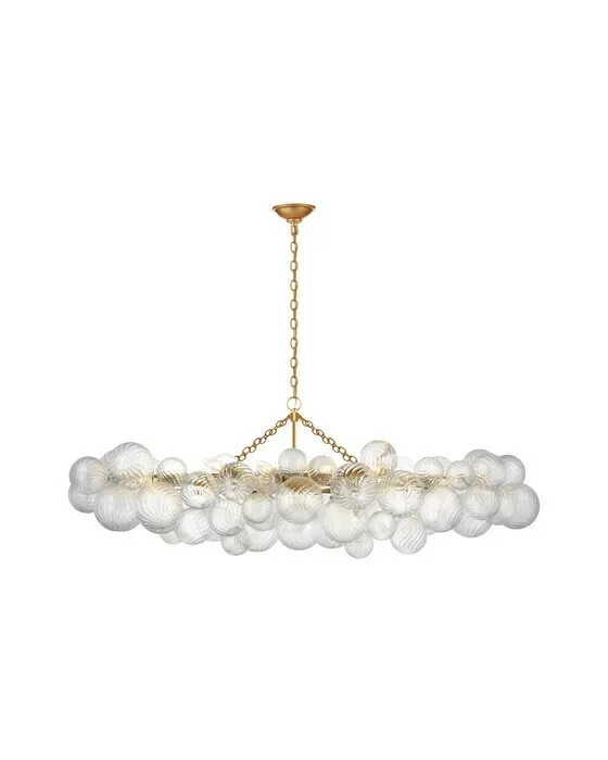 Talia Linear Chandelier Gild L