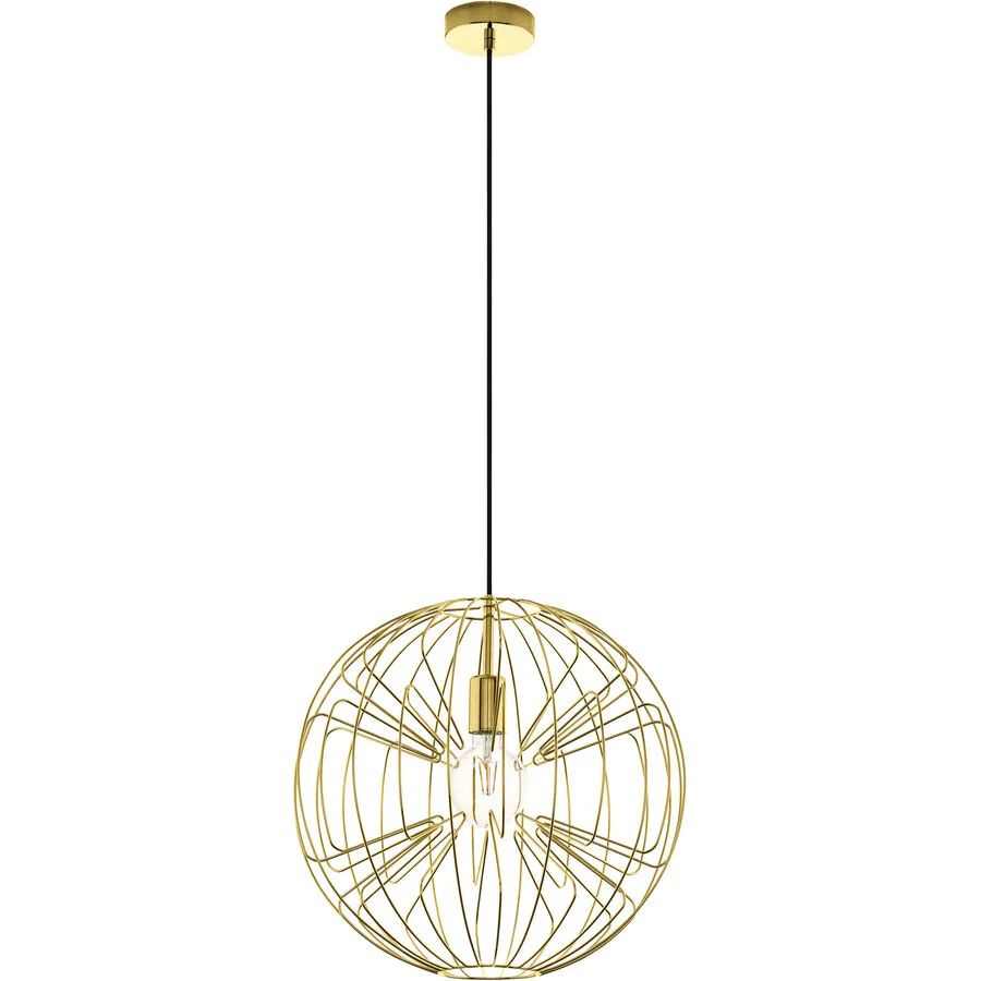 Eglo Pendellampe Okinzuri Stahl 110 cm - Farbe: messing