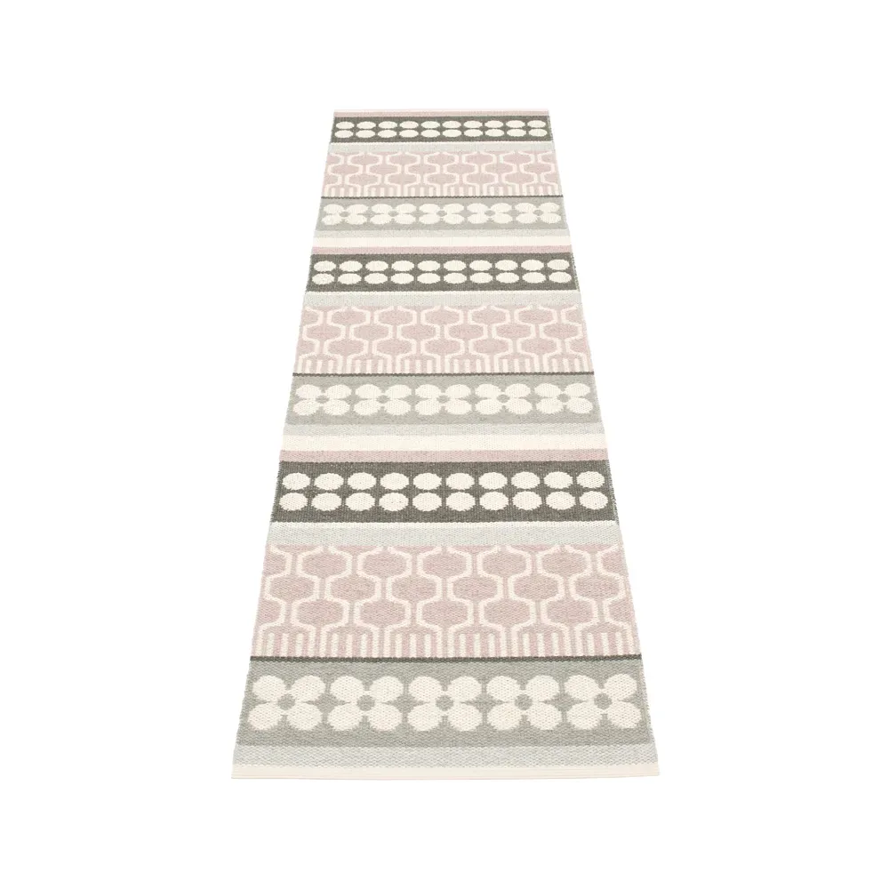 Pappelina Asta gångmatta pale rose, 70x360 cm