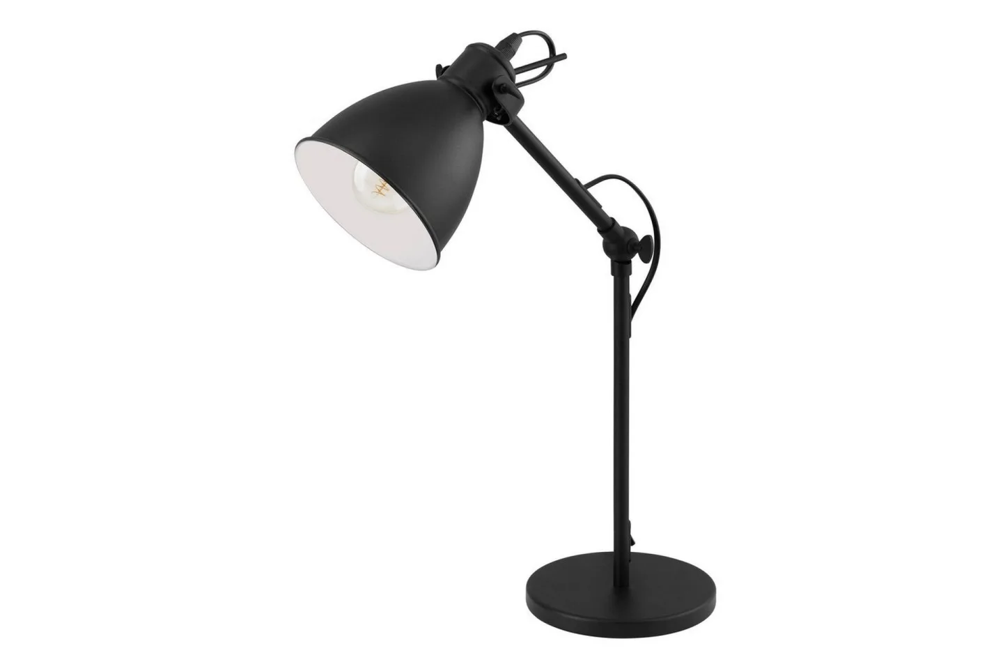 Bordslampa Eglo Priddy - Svart/Vit