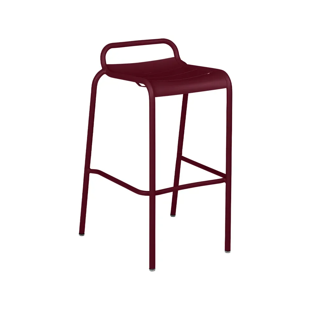 Fermob Luxembourg barpall Black cherry (vinröd)