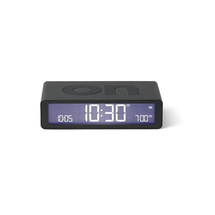Lexon Wecker Flip Grau - Farbe: Dark Grey