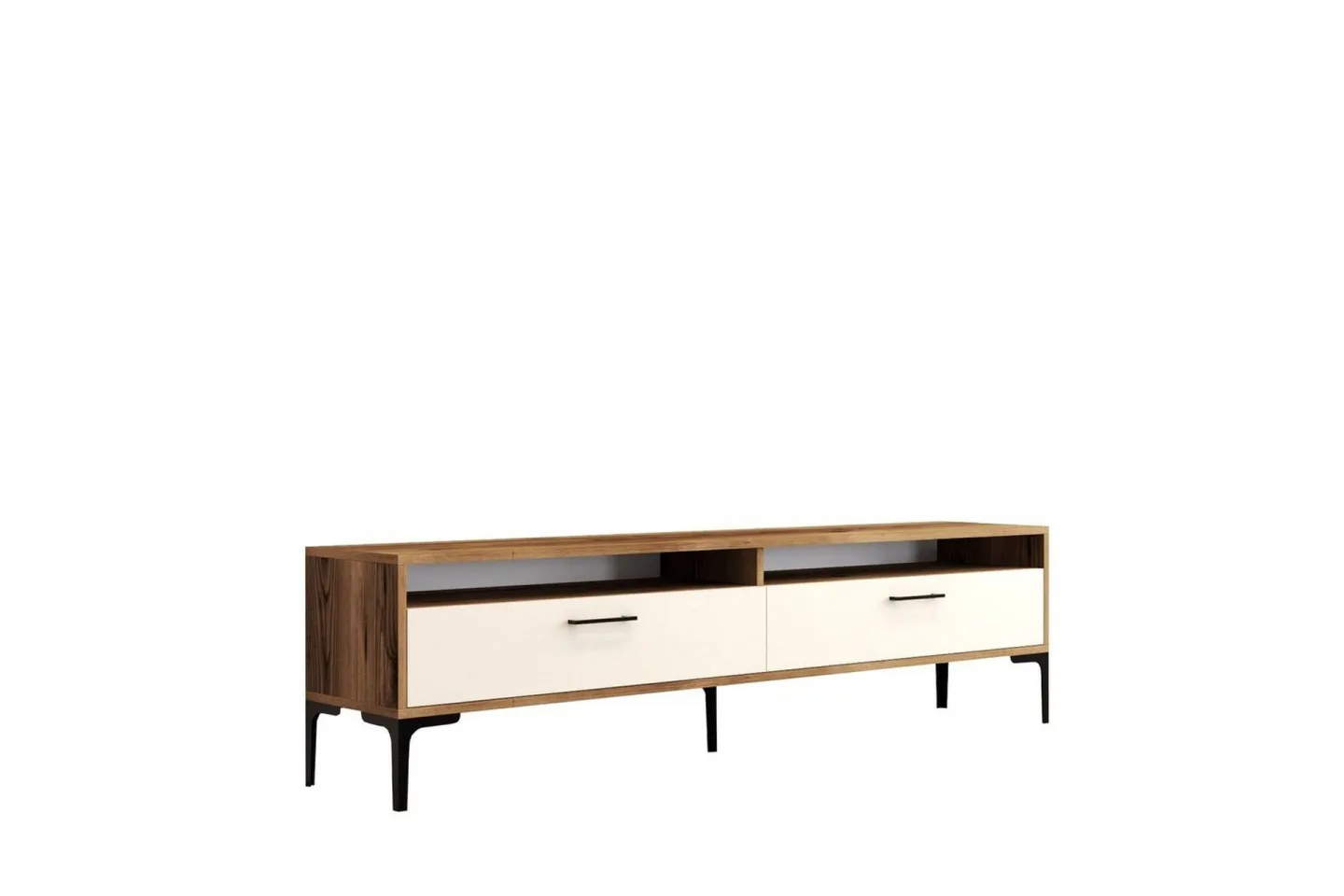 Brutorp Tv-bänk 180 cm - Valnöt/Cream