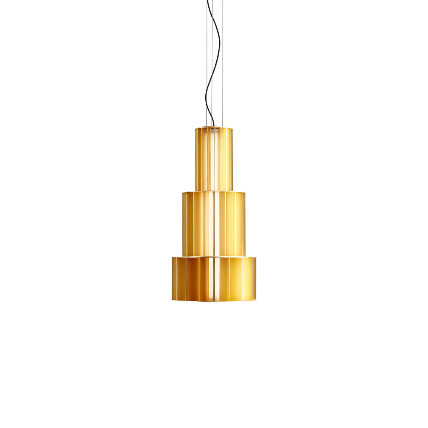 Parachilna - Babel T Me Golden LED Module ø70 16,6W 2.700K 1.350Lm - Takkronor - Stephen Burks - Guld