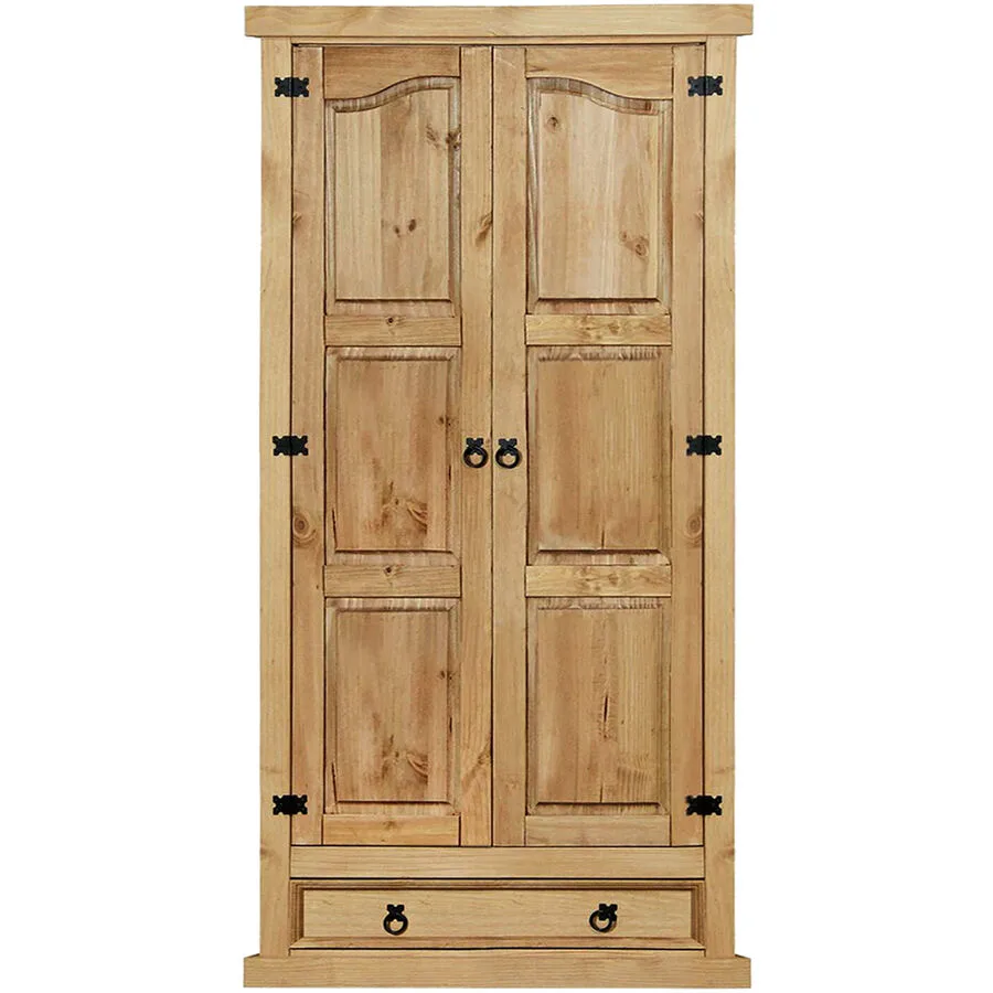 Kleiderschrank Yani natur Kiefer B 102 cm