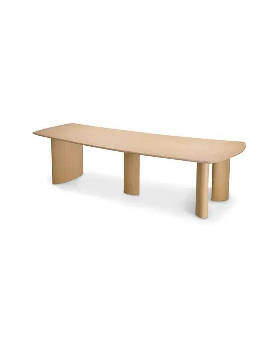 Bergman Dining Table Natural Oak Veneer