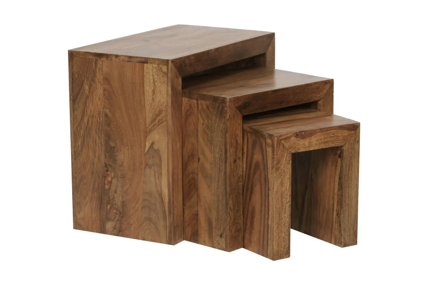 Telander Satsbord 3-pack - Trä/natur