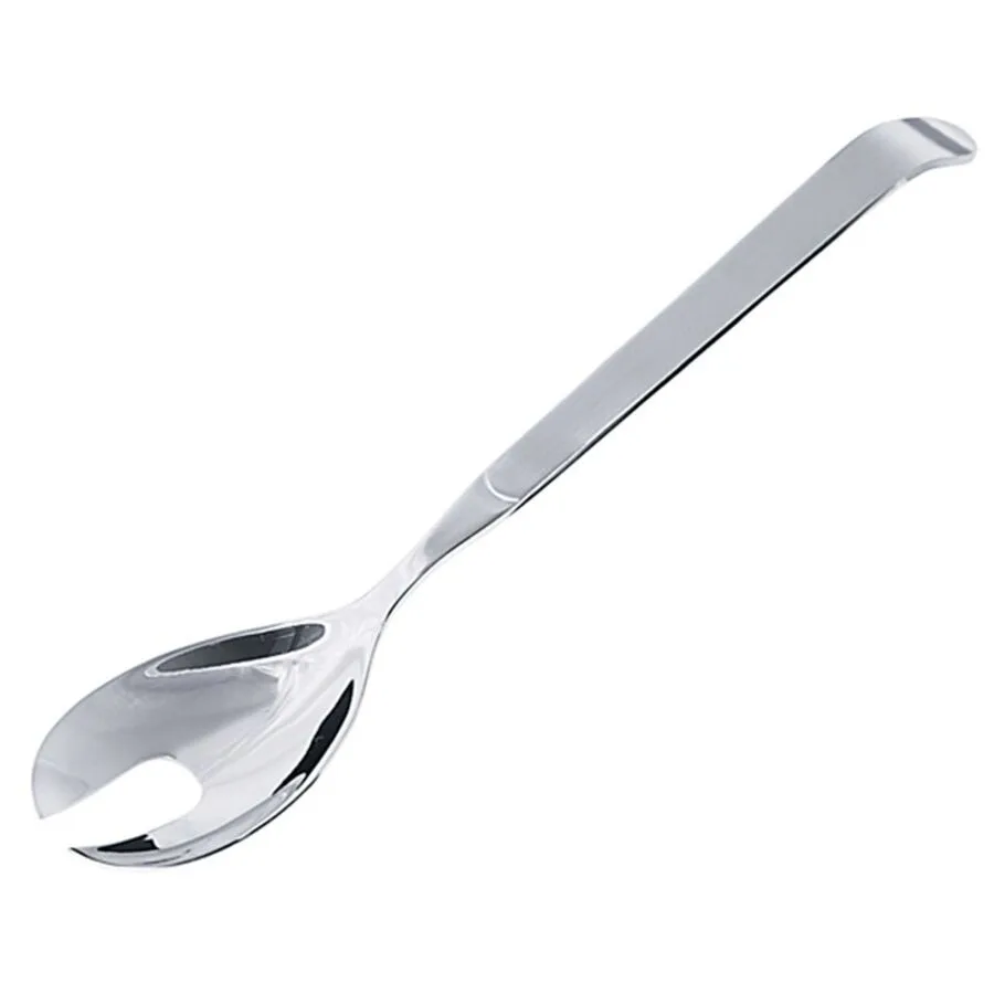 Salatgabel Contacto Bander grau Edelstahl T 30.5 cm