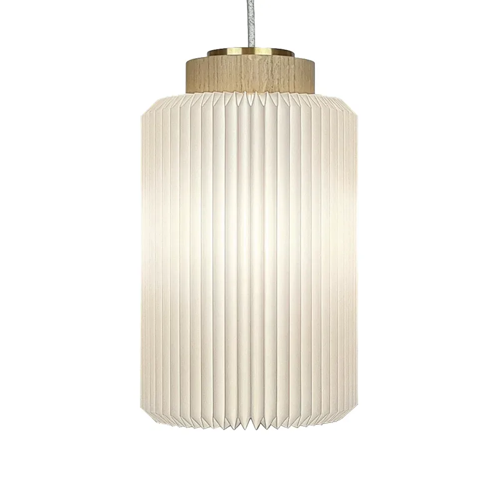 Le Klint Cylinder 182 pendel vit, medium, upphänge ljus ek
