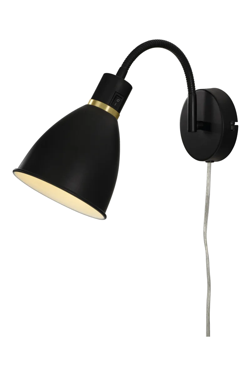 Aneta Lighting - Idre - Sänglampa - Svart