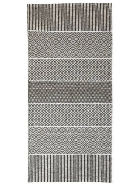 Plastmatter - Horredsmattan Alfie (grå) (Størrelse: 70 x 100 cm)