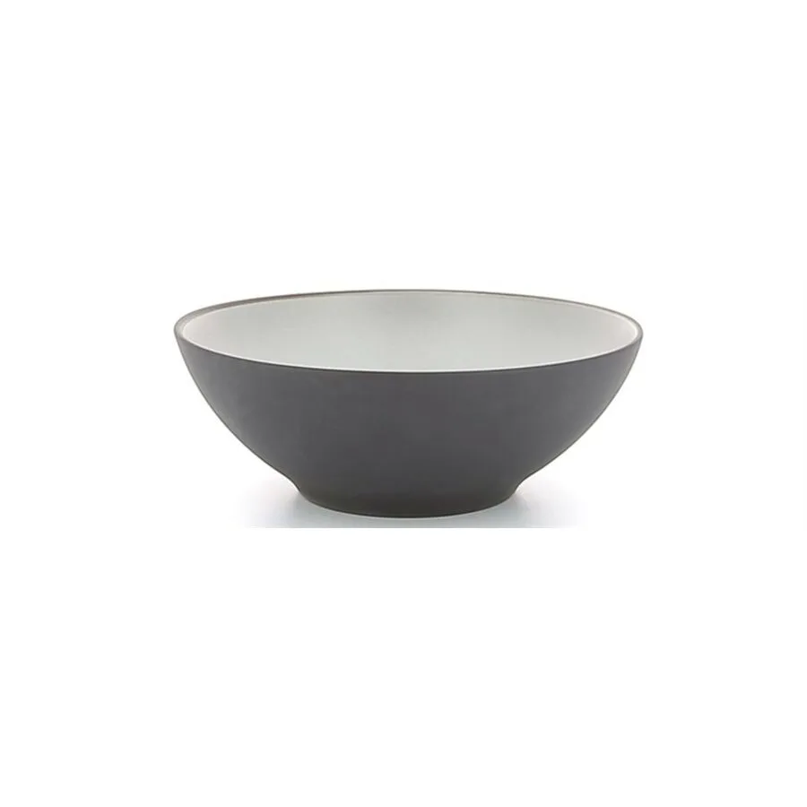 Revol Suppenteller Equinoxe Grau Porzellan 15 cm - Farbe: Pfeffer