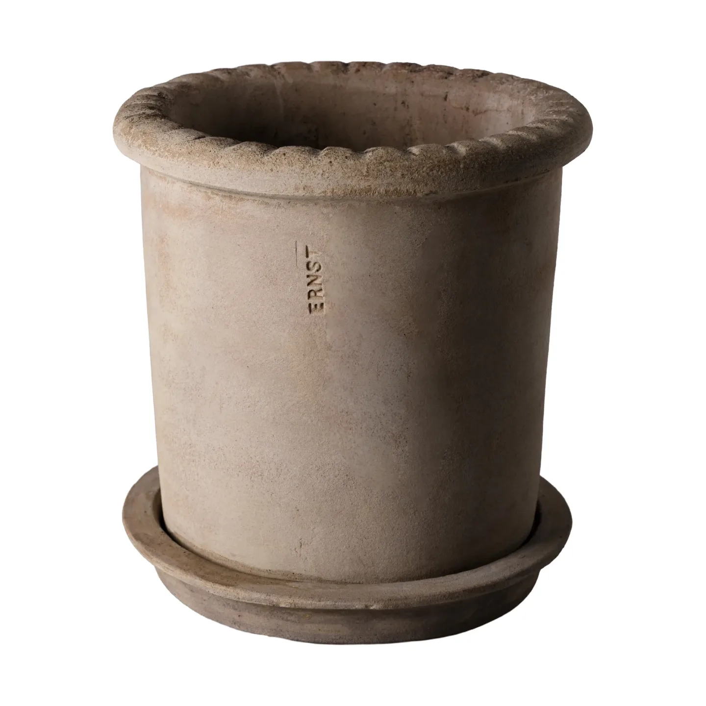 ERNST Ernst Terrakotta-Topf mit Untersetzer Ø20×20 cm