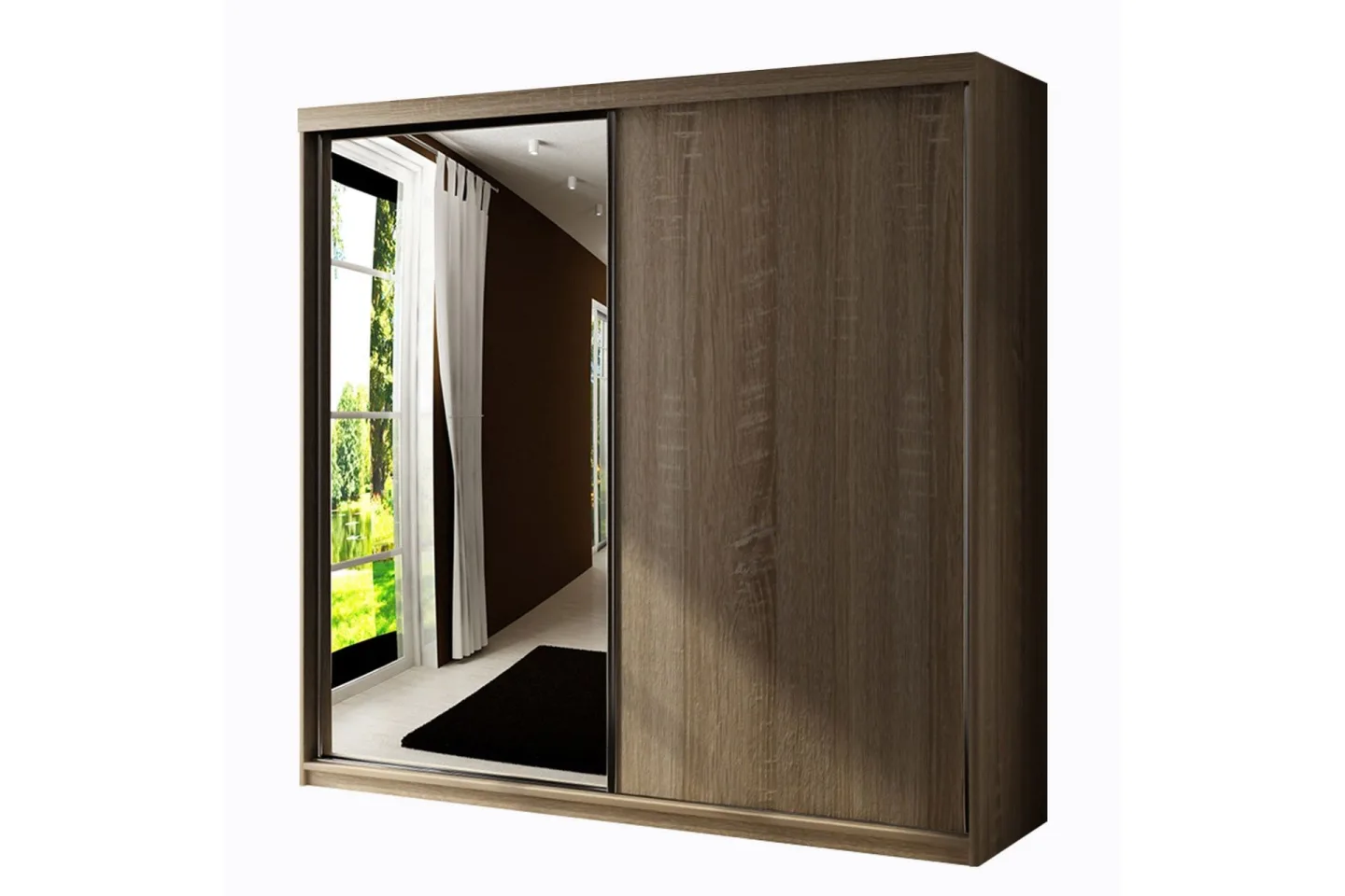 Top Garderob 200x62x200 cm - Beige