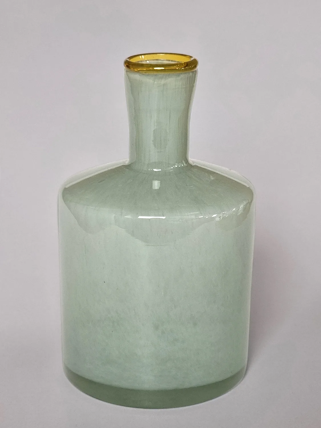 Vase - Harmony (grå/amber) (Størrelse: 10 x 17 cm)