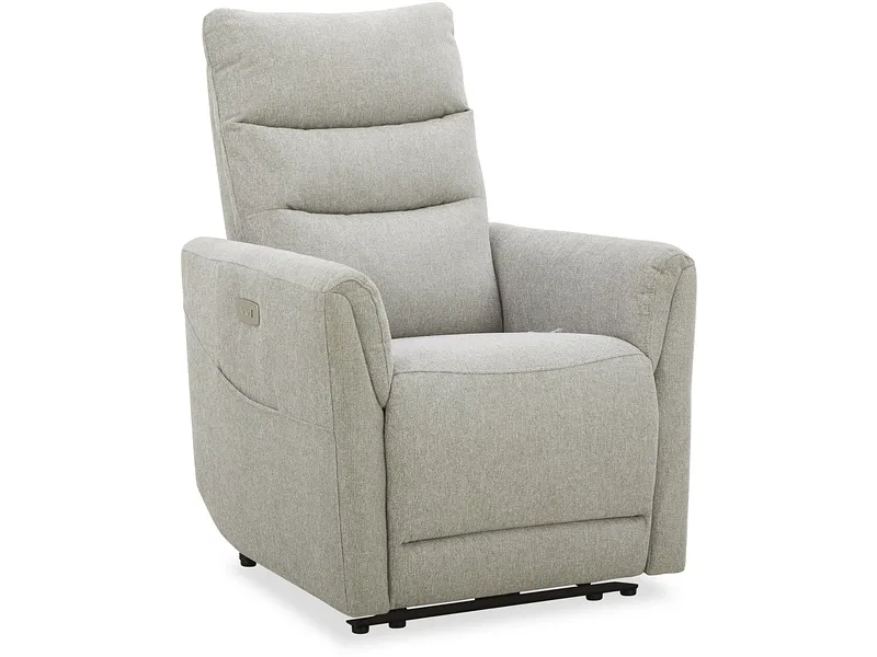 Relaxsessel ARISU Stoff hellgrau