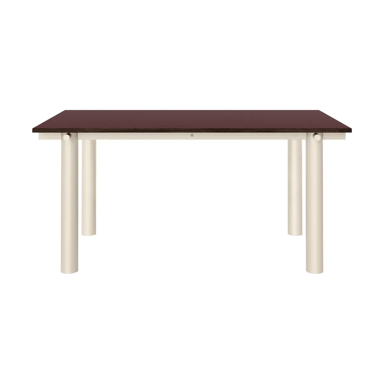 Ferm Living Atura Esstisch Light cashmere-burgundy, 90x160 cm