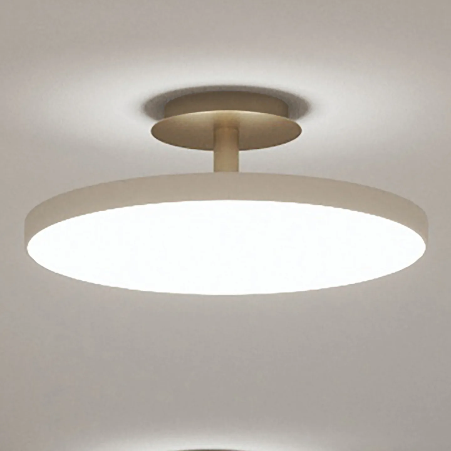 Asteria UP PLUS LED-Deckenlampe, perlweiß, 40 cm CCT - UMAGE - Wohnzimmer - Design - Metall - Mit Abstand
