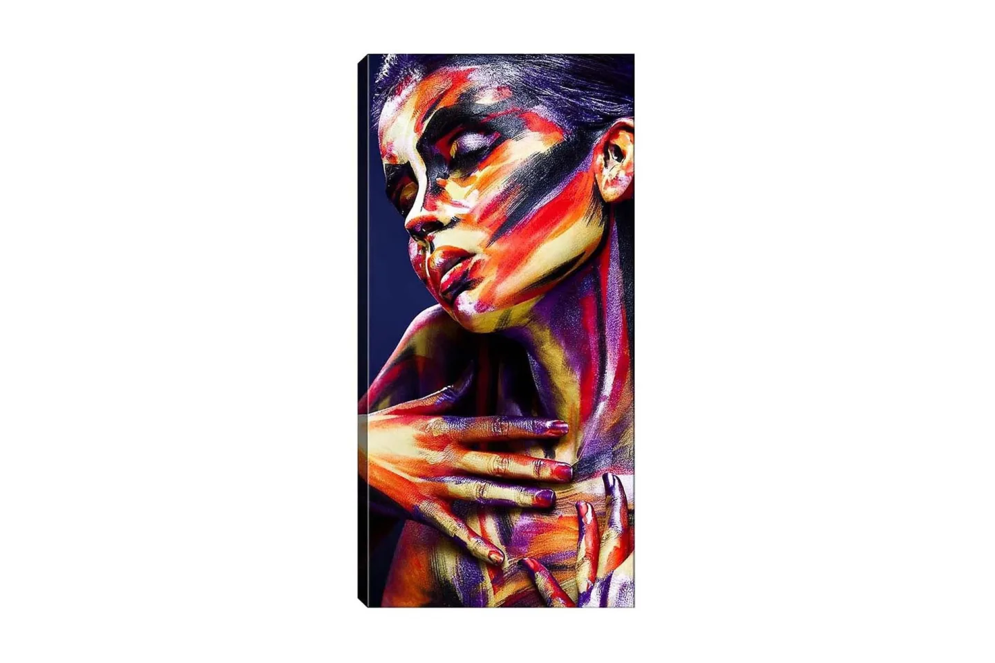 Canvastavla DKY People Flerfärgad - 50x120 cm