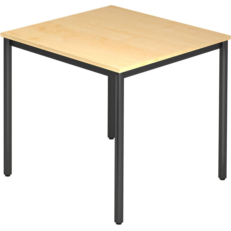Besprechungstisch Office Ahorn Holzwerkstoff B 80 T 80 cm