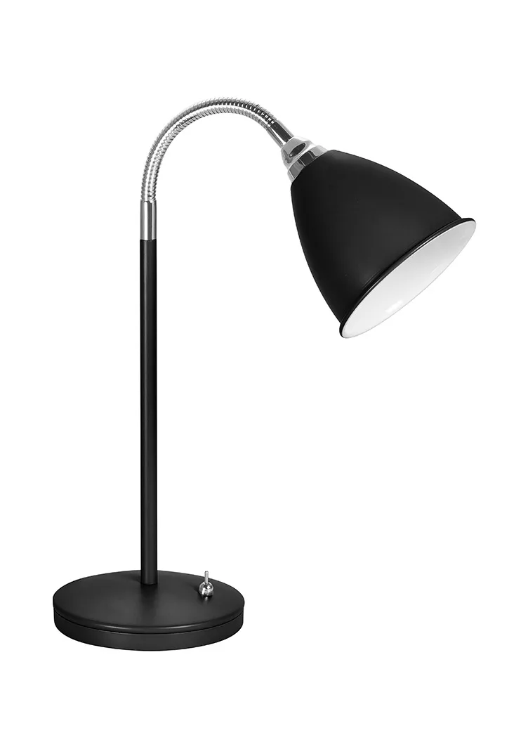 Armaturhantverk - Smögen 45cm - Skrivbordslampa - Svart