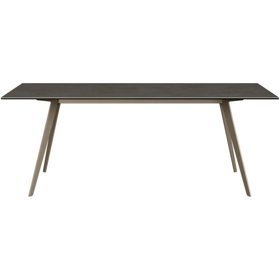 Esstisch Salazar taupe Keramik B 100 T 200 cm