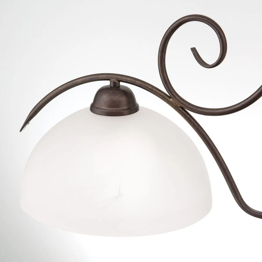 Pendellampe Marco Stahl 25 cm - Farbe: Antik