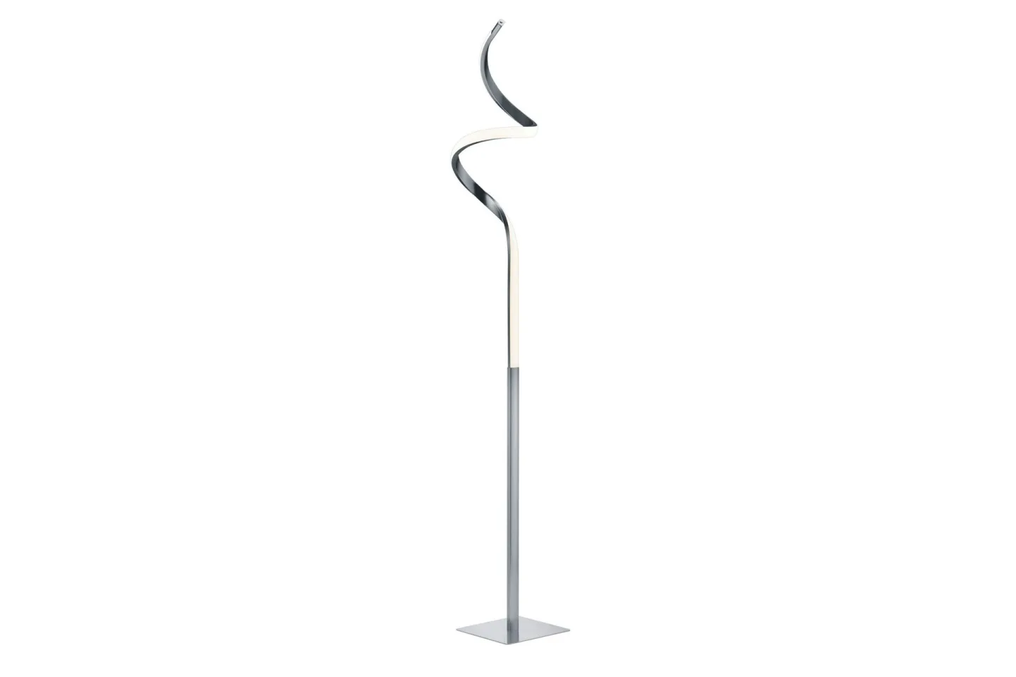 Course LED Golvlampa borstad stål - Vit