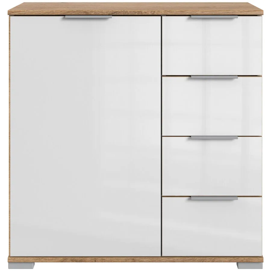 Kommode Peyton C weiss Holzwerkstoff B 81 H 83 cm