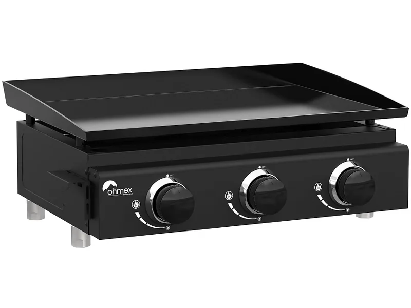 OHMEX Plancha mit Gas OHM-PLA-3125