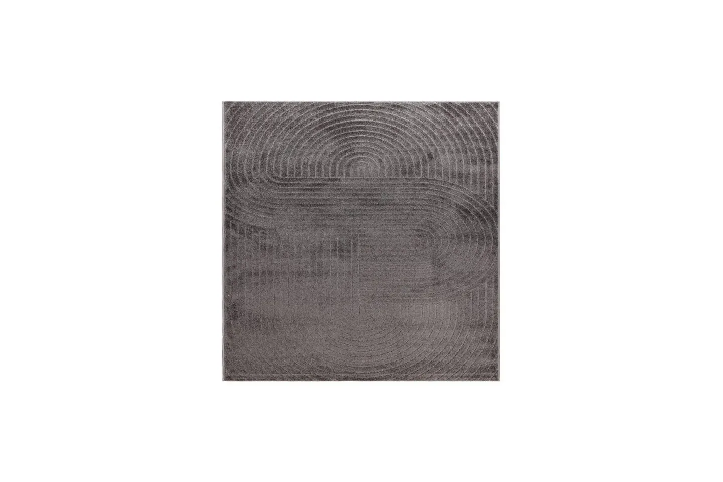 Wiltonmatta Hawaii Shape 200x200 cm, Grafit - 200x200 cm, Grafit