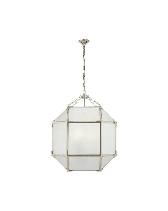 Medium Morris Lantern Polished Nickel
