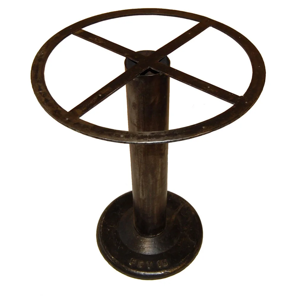Klassiskt bordsben lackerat järn 72 cm