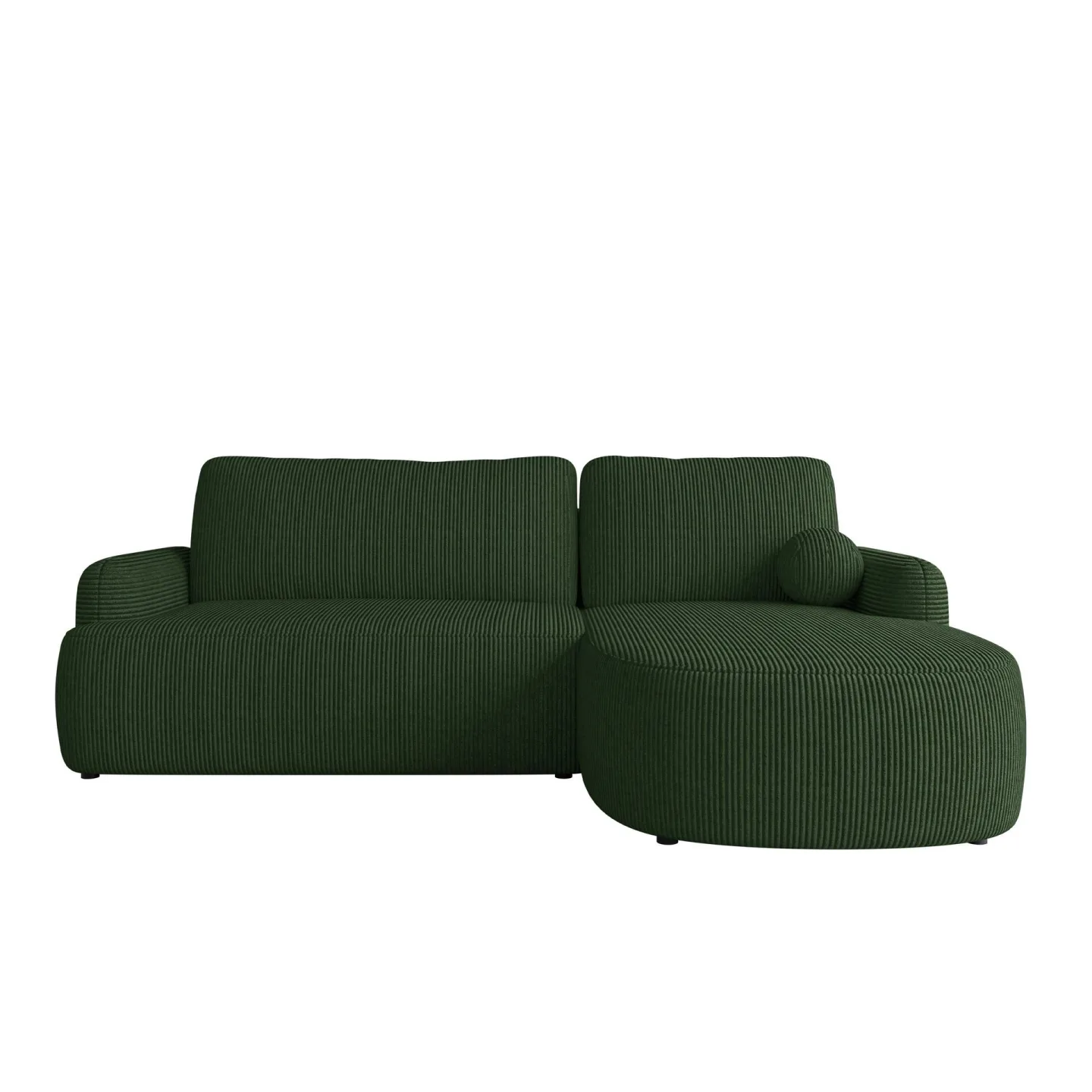 Branrel 3-sits Soffa med divan - grön