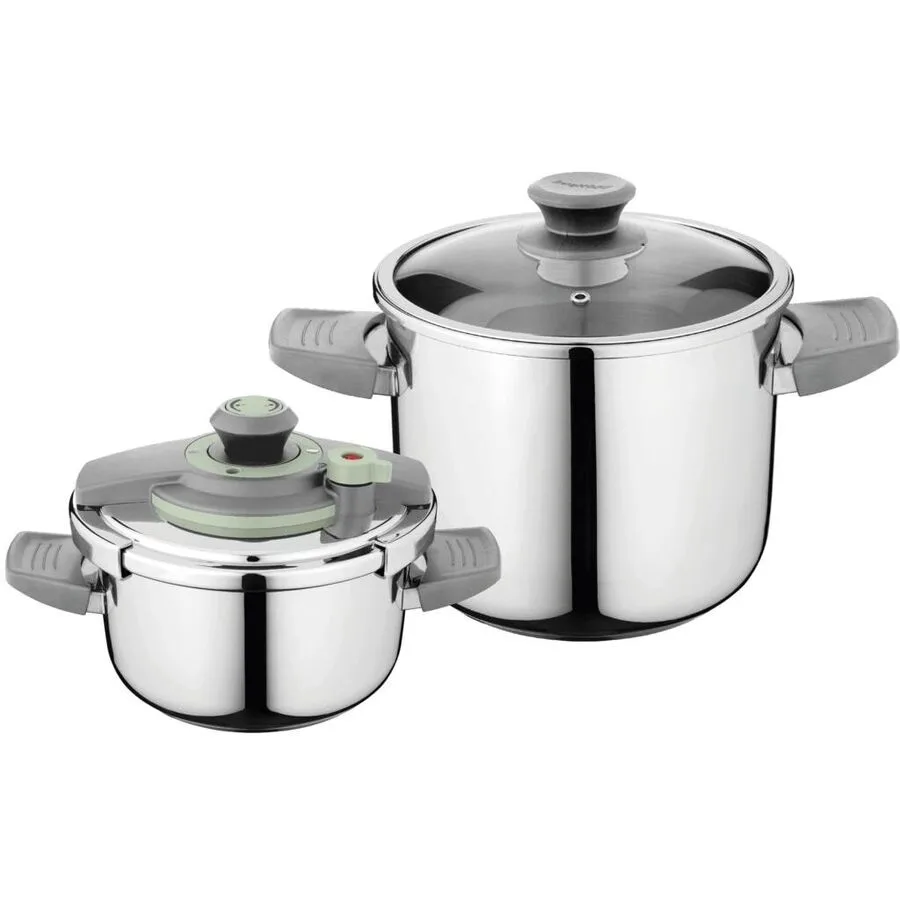 Pfannenset BergHOFF Silber Edelstahl Rostfrei