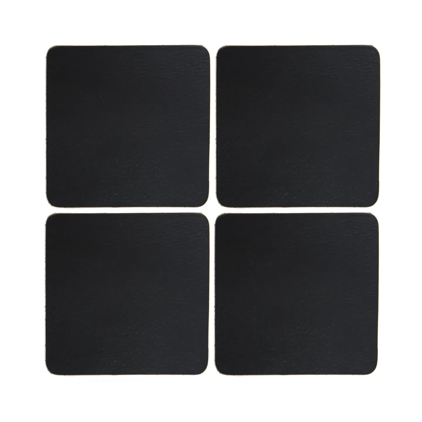 Xapron Cuba glasunderlägg 4-pack Black