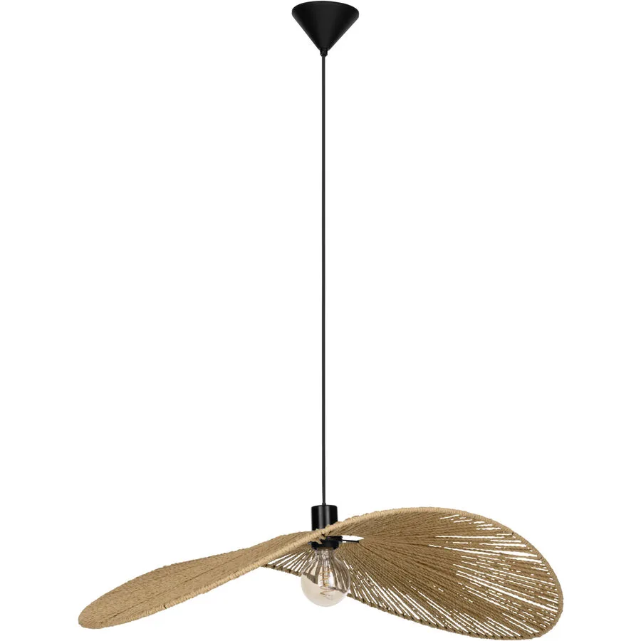Eglo Pendellampe Siruela Schwarz Stahl 60 cm 110 cm