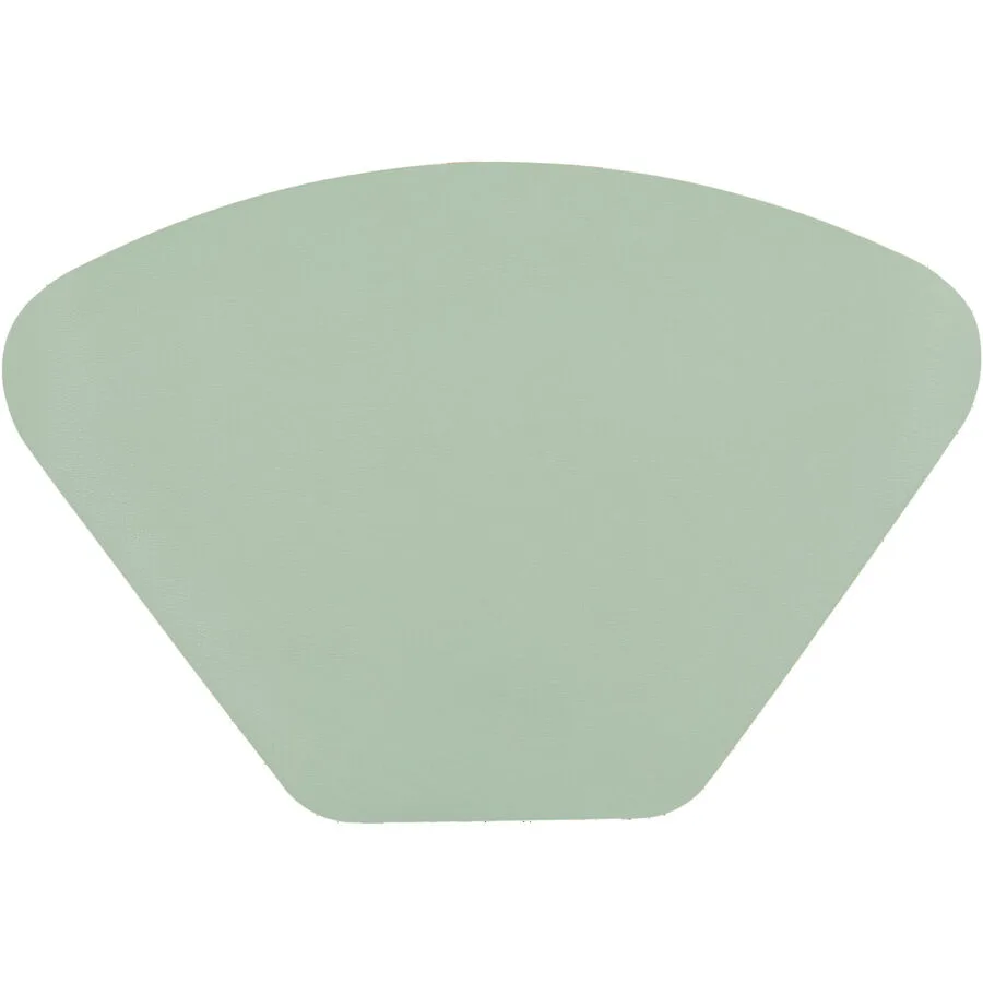 ZICZAC Tischset Togo Wedge Grün Kunstleder 32 x 48 cm